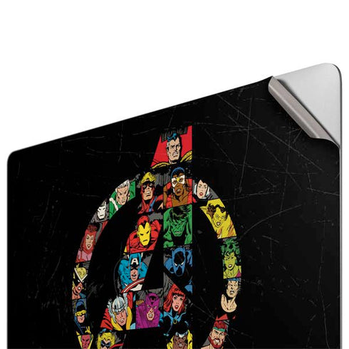 Marvel Classic Comics Avengers Logo Apple MacBook Pro 16-inch Skin